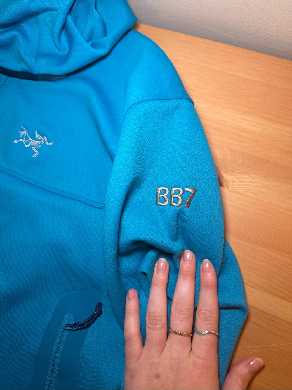 Arc'teryx Men's Arenite Hoody Fleece Jacket Blue Size Large - Picture 5 of 14